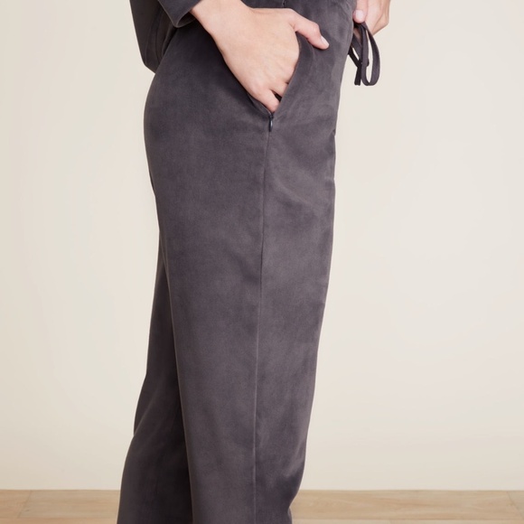 BAREFOOT DREAMS LUXECHIC COLLECTION SKINNY PANT ZIPS AND PULLOVER SWEATER SET - Picture 2 of 2